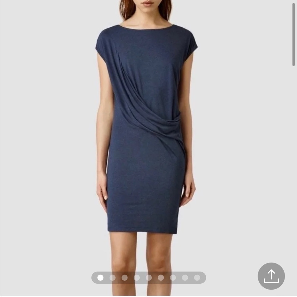 All Saint Sabie Dress in Navy